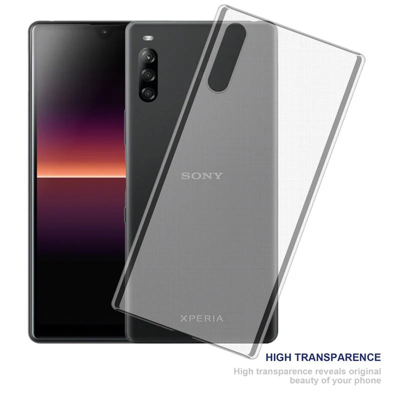 Cadorabo Hülle kompatibel mit Sony Xperia L4 Schutzhülle aus flexiblem TPU Silikon
