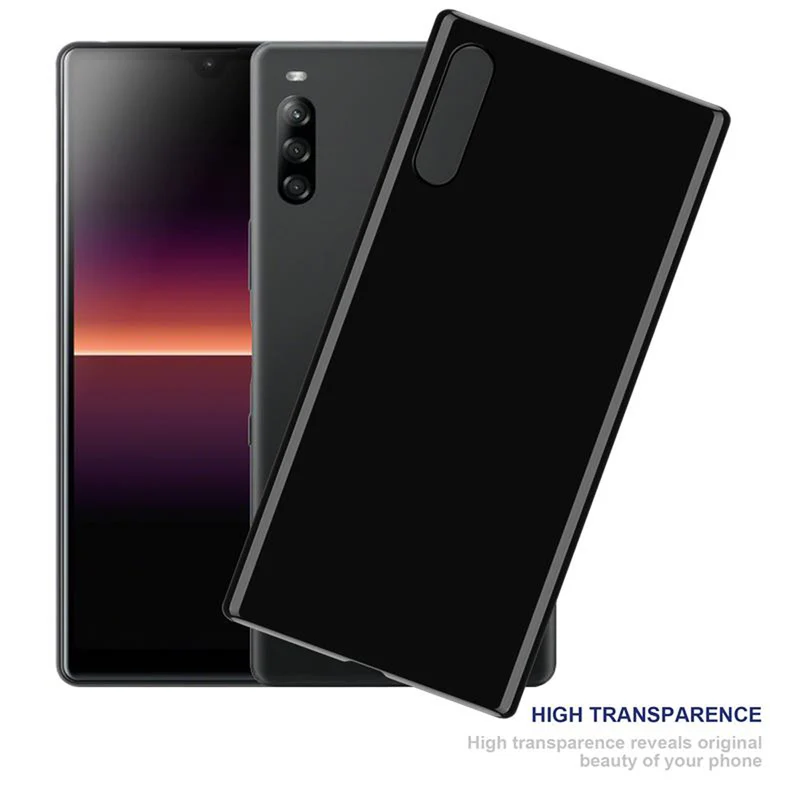 Cadorabo Hülle kompatibel mit Sony Xperia L4 Schutzhülle aus flexiblem TPU Silikon