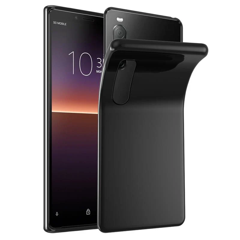 Cadorabo Hülle kompatibel mit Sony Xperia 10 II Schutzhülle aus flexiblem TPU Silikon