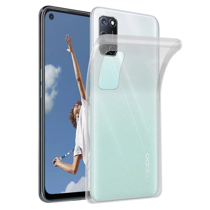 Cadorabo Hülle kompatibel mit Oppo A52 Schutzhülle aus flexiblem TPU Silikon