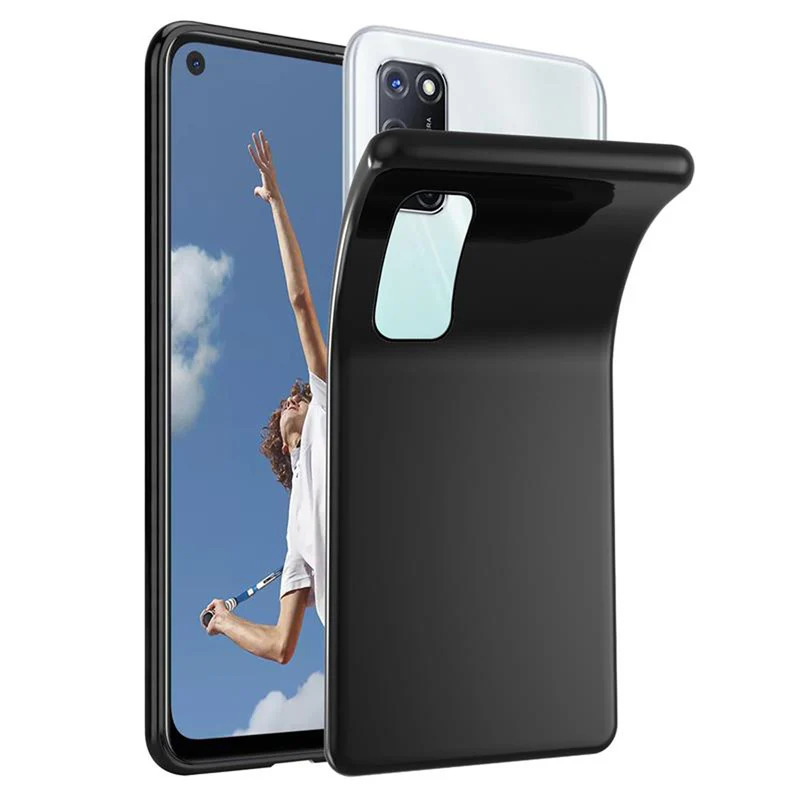Cadorabo Hülle kompatibel mit Oppo A52 Schutzhülle aus flexiblem TPU Silikon