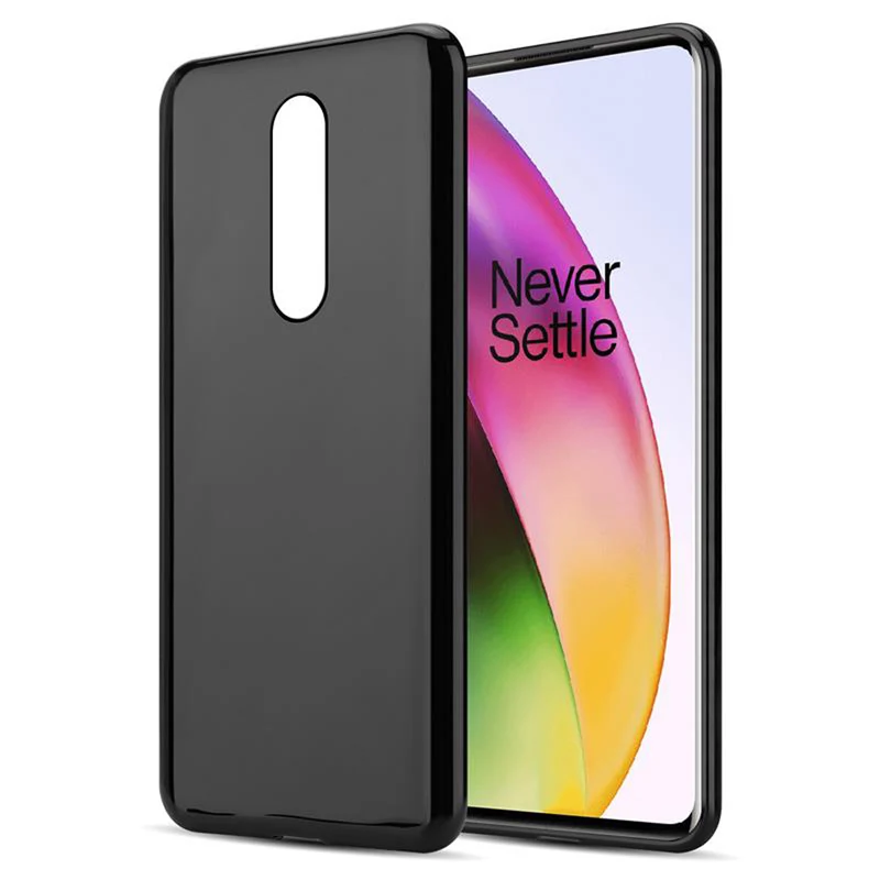 Cadorabo Hülle kompatibel mit OnePlus 8 ULTRA Schutzhülle aus flexiblem TPU Silikon