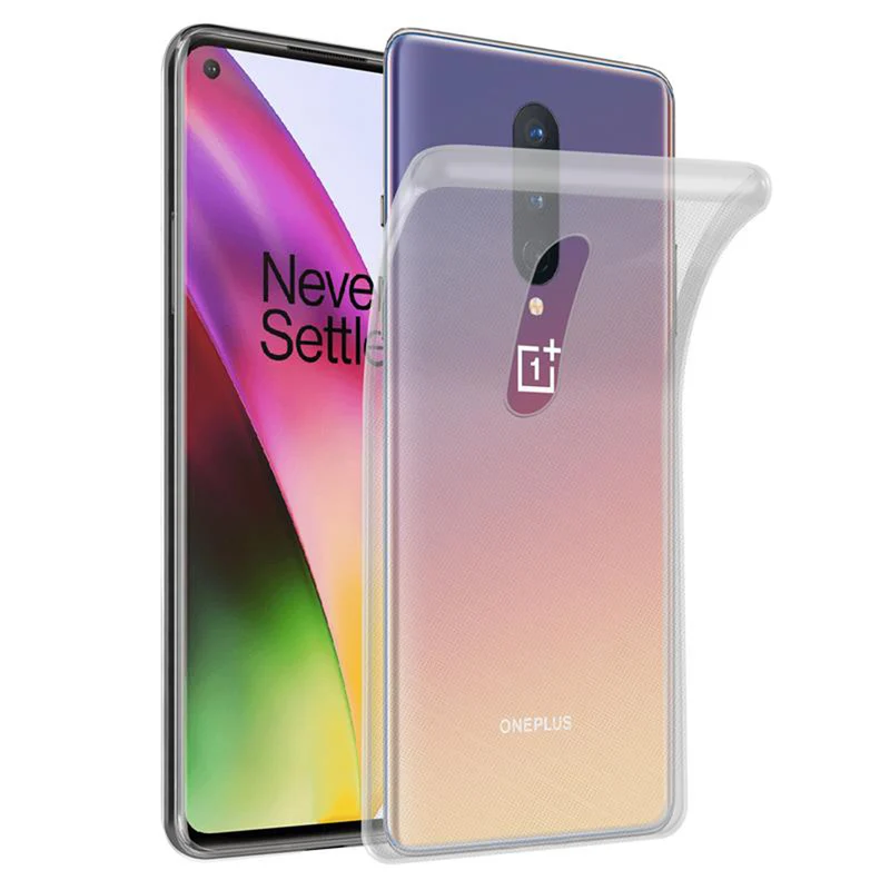 Cadorabo Hülle kompatibel mit OnePlus 8 ULTRA Schutzhülle aus flexiblem TPU Silikon