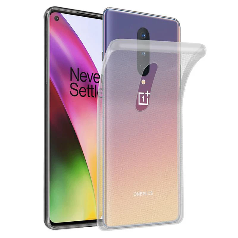 Cadorabo Hülle kompatibel mit OnePlus 8 ULTRA Schutzhülle aus flexiblem TPU Silikon