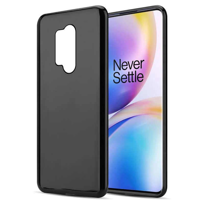 Cadorabo Hülle kompatibel mit OnePlus 8 PRO Schutzhülle aus flexiblem TPU Silikon