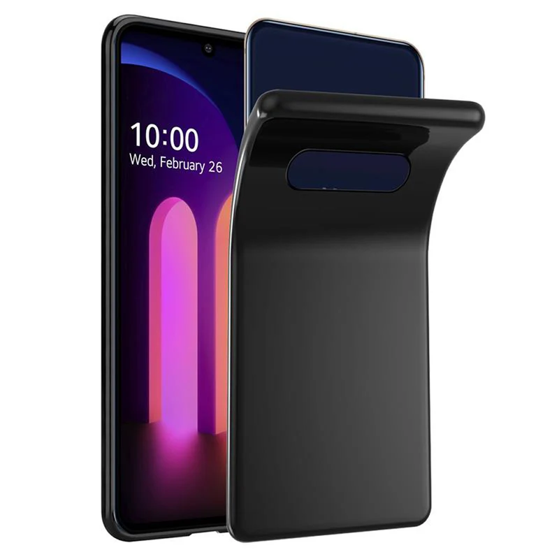 Cadorabo Hülle kompatibel mit LG V60 ThinQ Schutzhülle aus flexiblem TPU Silikon