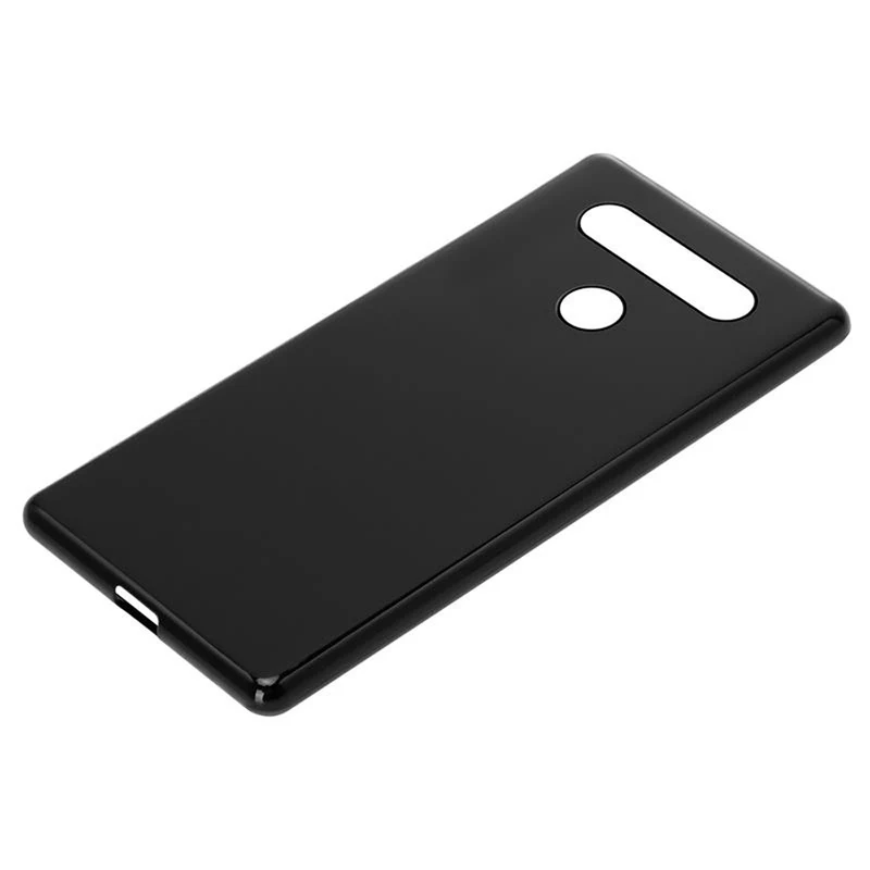 Cadorabo Hülle kompatibel mit LG K50S Schutzhülle aus flexiblem TPU Silikon