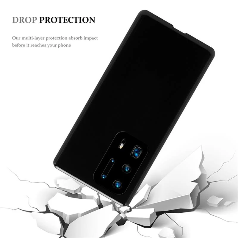 Cadorabo Hülle kompatibel mit Huawei P40 PRO / P40 PRO+ Schutzhülle aus flexiblem TPU Silikon