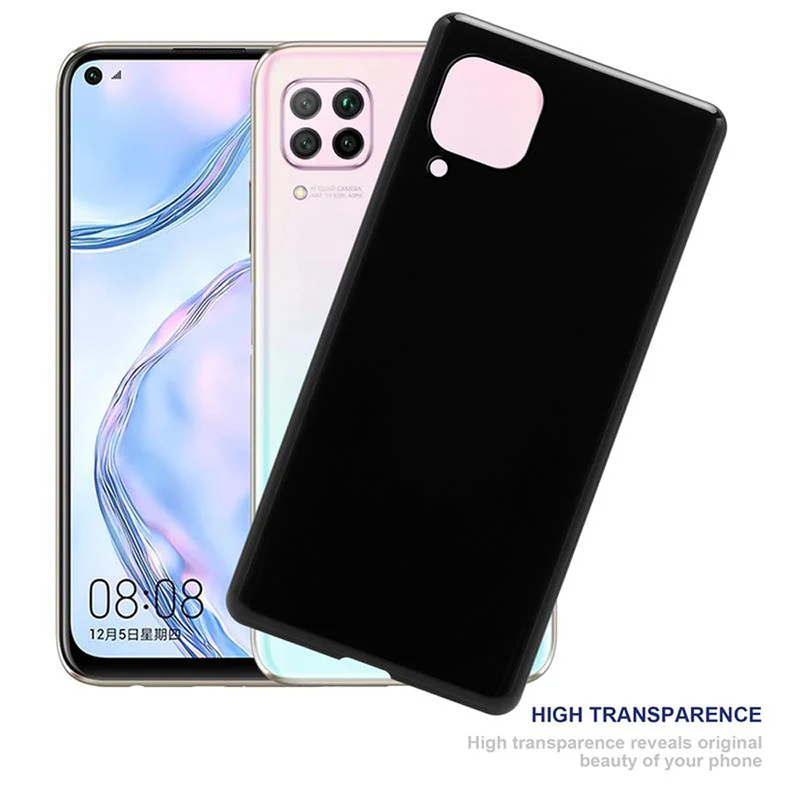 Cadorabo Hülle kompatibel mit Huawei NOVA 6 SE / P40 LITE / NOVA 7i Schutzhülle aus flexiblem TPU Silikon
