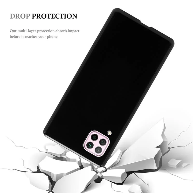 Cadorabo Hülle kompatibel mit Huawei NOVA 6 SE / P40 LITE / NOVA 7i Schutzhülle aus flexiblem TPU Silikon