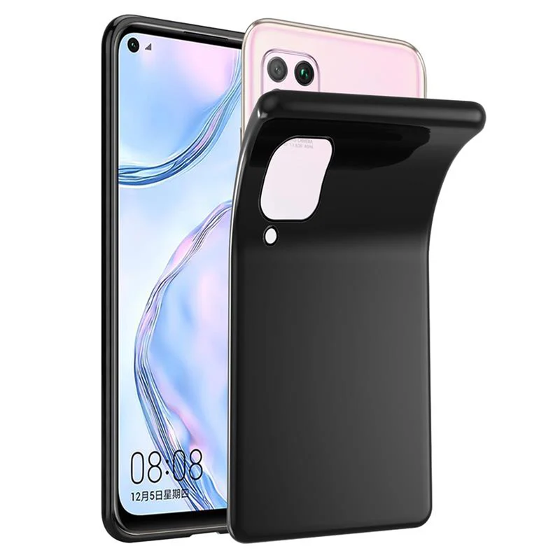 Cadorabo Hülle kompatibel mit Huawei NOVA 6 SE / P40 LITE / NOVA 7i Schutzhülle aus flexiblem TPU Silikon