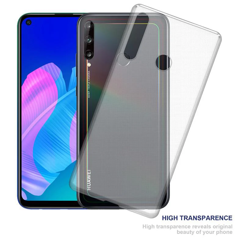 Cadorabo Hülle kompatibel mit Huawei P40 LITE E Schutzhülle aus flexiblem TPU Silikon