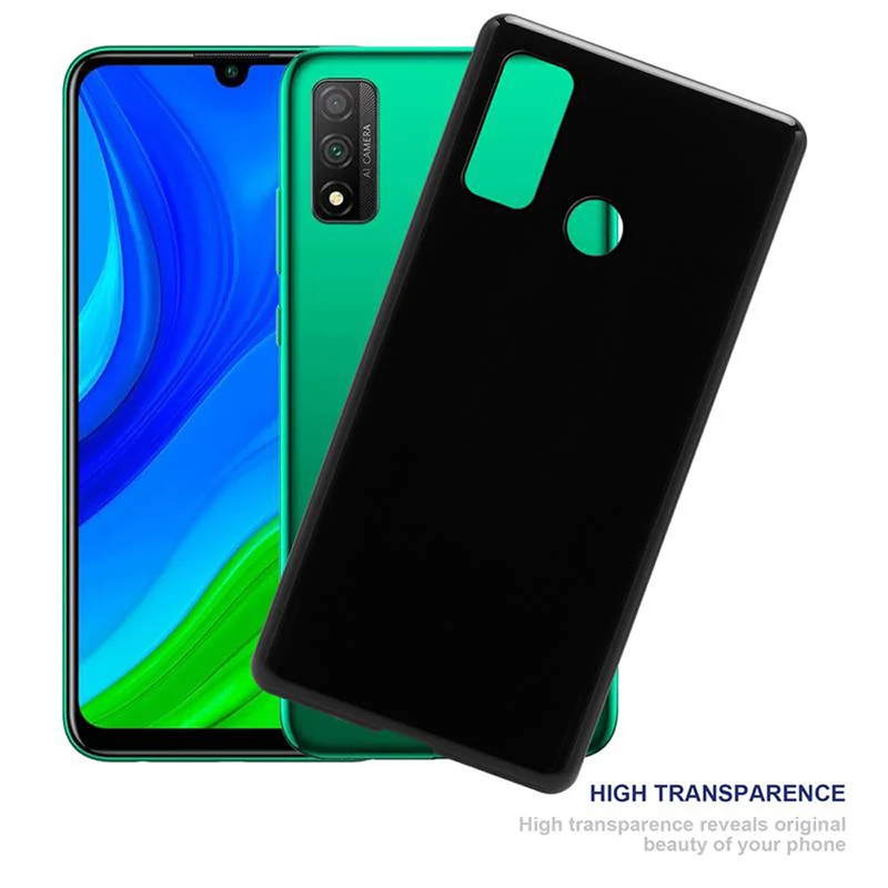 Cadorabo Hülle kompatibel mit Huawei P SMART 2020 Schutzhülle aus flexiblem TPU Silikon