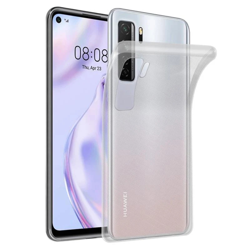 Cadorabo Hülle kompatibel mit Huawei NOVA 7 SE Schutzhülle aus flexiblem TPU Silikon