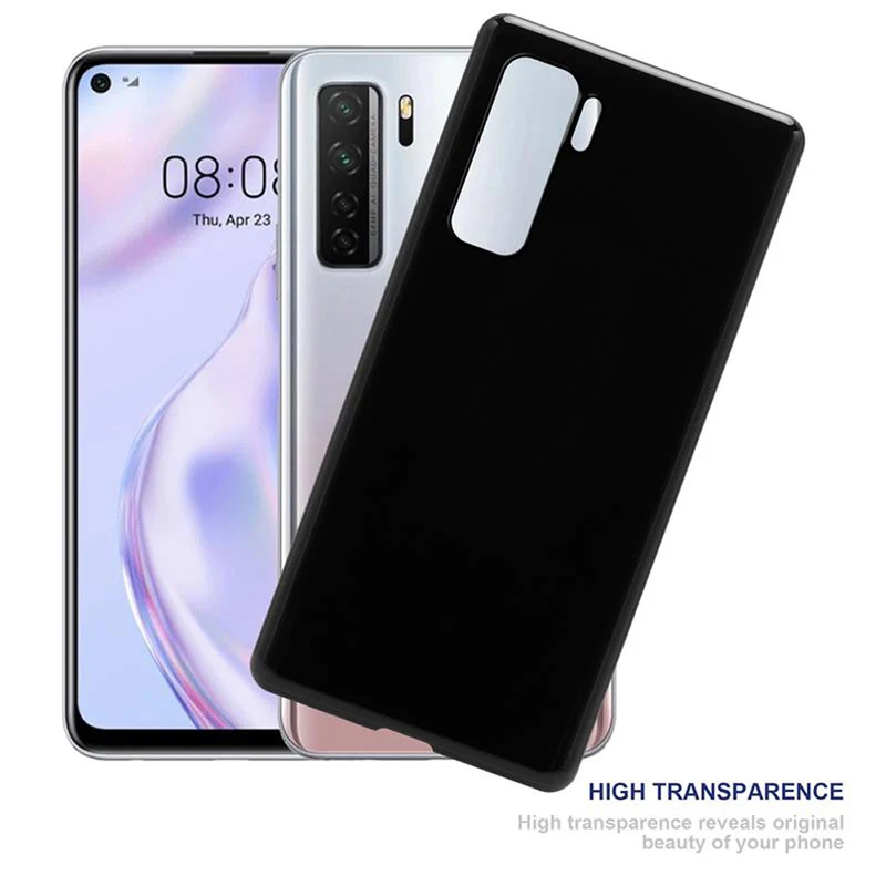 Cadorabo Hülle kompatibel mit Huawei NOVA 7 SE Schutzhülle aus flexiblem TPU Silikon