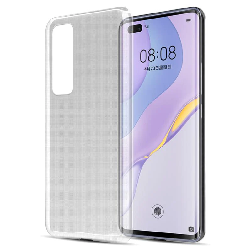 Cadorabo Hülle kompatibel mit Huawei NOVA 7 PRO 5G Schutzhülle aus flexiblem TPU Silikon