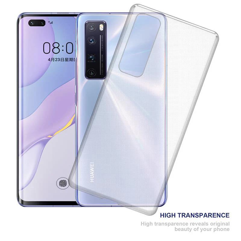 Cadorabo Hülle kompatibel mit Huawei NOVA 7 PRO 5G Schutzhülle aus flexiblem TPU Silikon