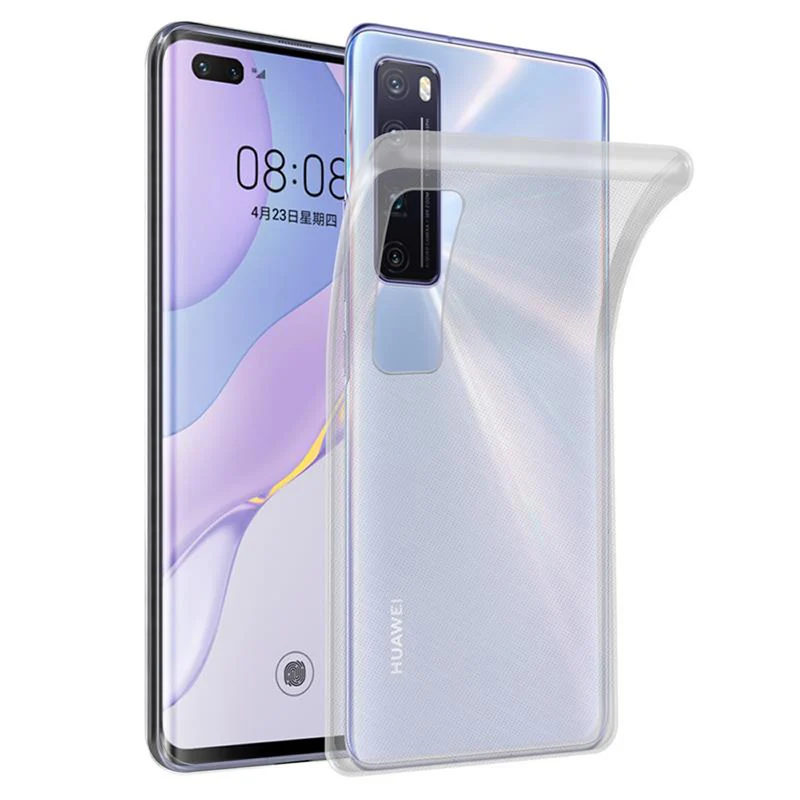 Cadorabo Hülle kompatibel mit Huawei NOVA 7 PRO 5G Schutzhülle aus flexiblem TPU Silikon