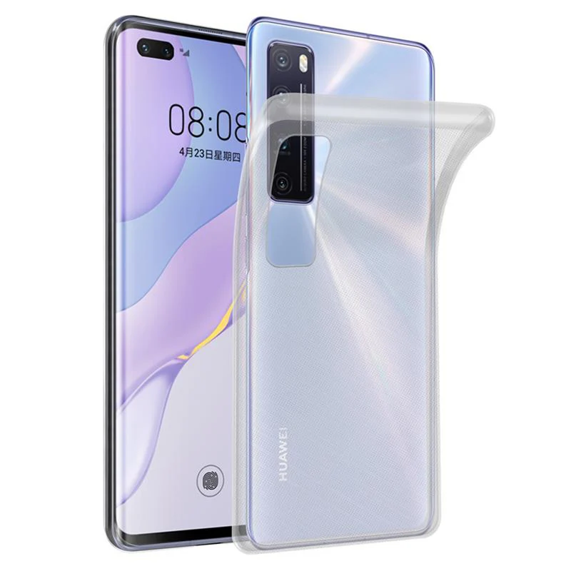 Cadorabo Hülle kompatibel mit Huawei NOVA 7 PRO 5G Schutzhülle aus flexiblem TPU Silikon