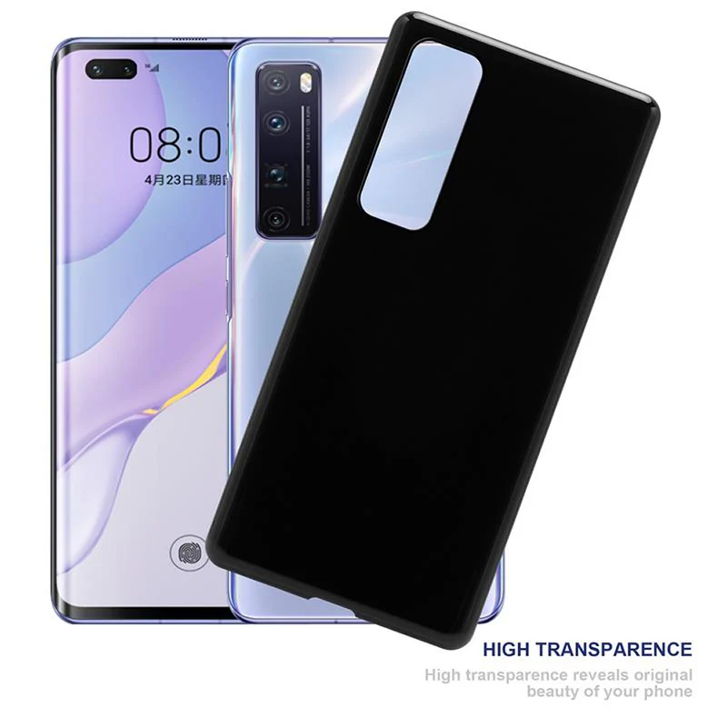 Cadorabo Hülle kompatibel mit Huawei NOVA 7 PRO 5G Schutzhülle aus flexiblem TPU Silikon