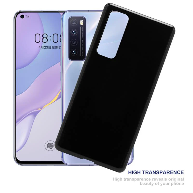 Cadorabo Hülle kompatibel mit Huawei NOVA 7 5G Schutzhülle aus flexiblem TPU Silikon