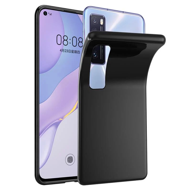 Cadorabo Hülle kompatibel mit Huawei NOVA 7 5G Schutzhülle aus flexiblem TPU Silikon