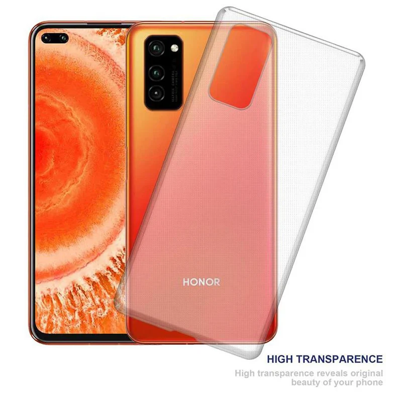 Cadorabo Hülle kompatibel mit Honor View 30 Schutzhülle aus flexiblem TPU Silikon