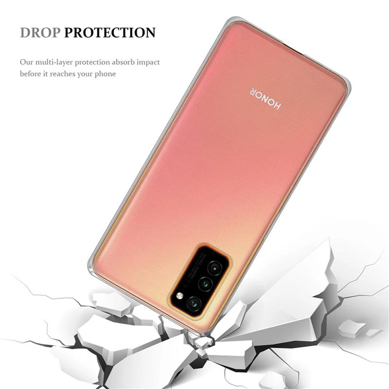 Cadorabo Hülle kompatibel mit Honor View 30 Schutzhülle aus flexiblem TPU Silikon