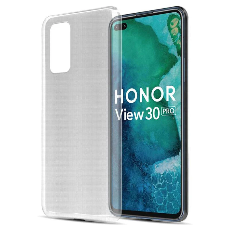 Cadorabo Hülle kompatibel mit Honor View 30 PRO Schutzhülle aus flexiblem TPU Silikon