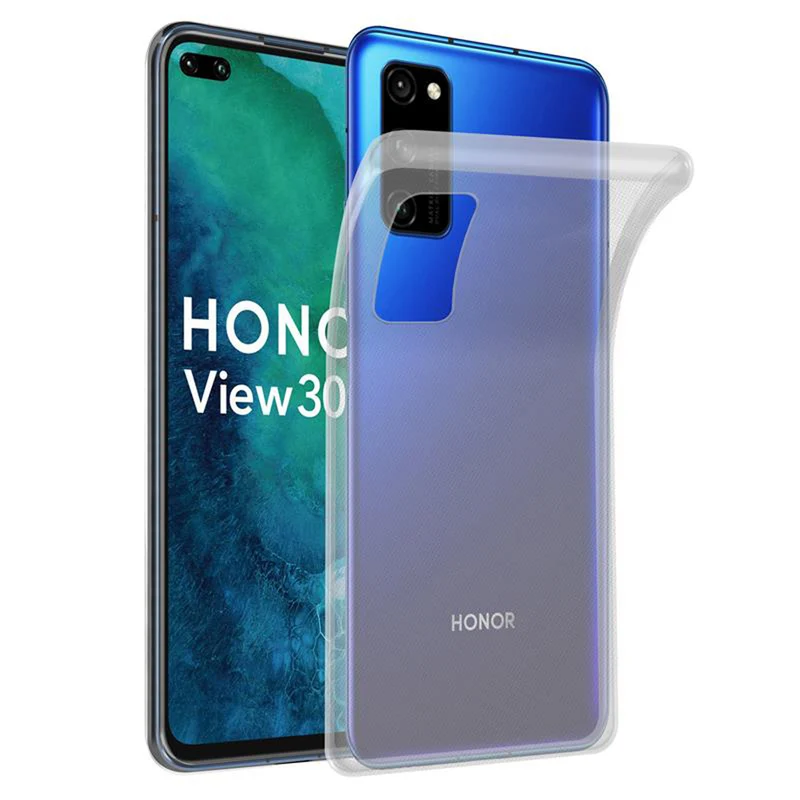 Cadorabo Hülle kompatibel mit Honor View 30 PRO Schutzhülle aus flexiblem TPU Silikon