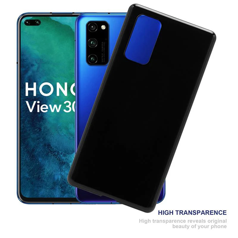 Cadorabo Hülle kompatibel mit Honor View 30 PRO Schutzhülle aus flexiblem TPU Silikon