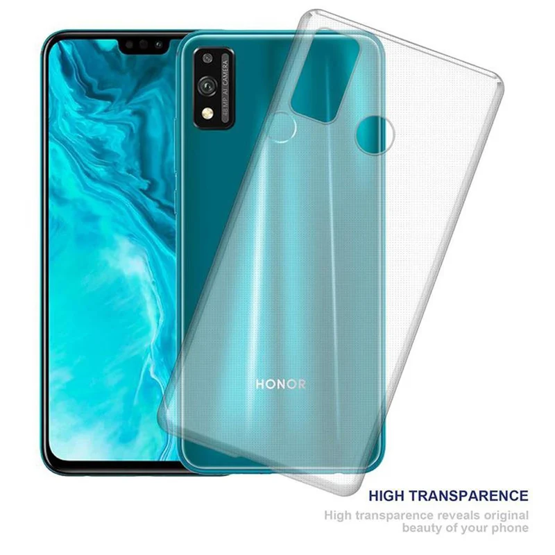 Cadorabo Hülle kompatibel mit Honor 9X LITE Schutzhülle aus flexiblem TPU Silikon