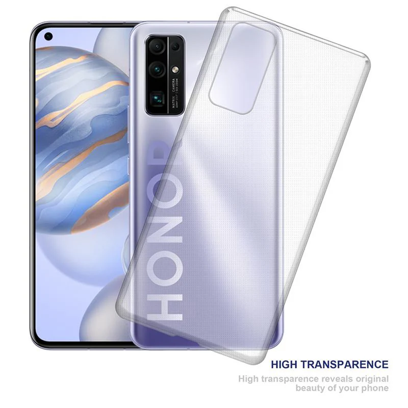 Cadorabo Hülle kompatibel mit Honor 30 Schutzhülle aus flexiblem TPU Silikon