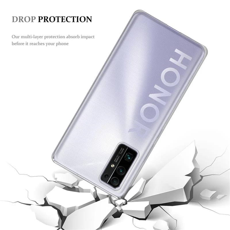Cadorabo Hülle kompatibel mit Honor 30 Schutzhülle aus flexiblem TPU Silikon