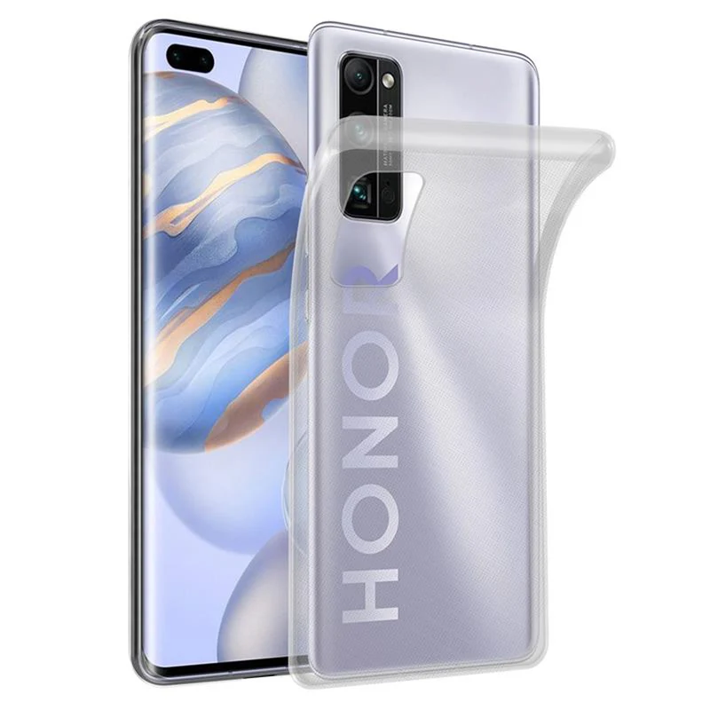 Cadorabo Hülle kompatibel mit Honor 30 PRO Schutzhülle aus flexiblem TPU Silikon