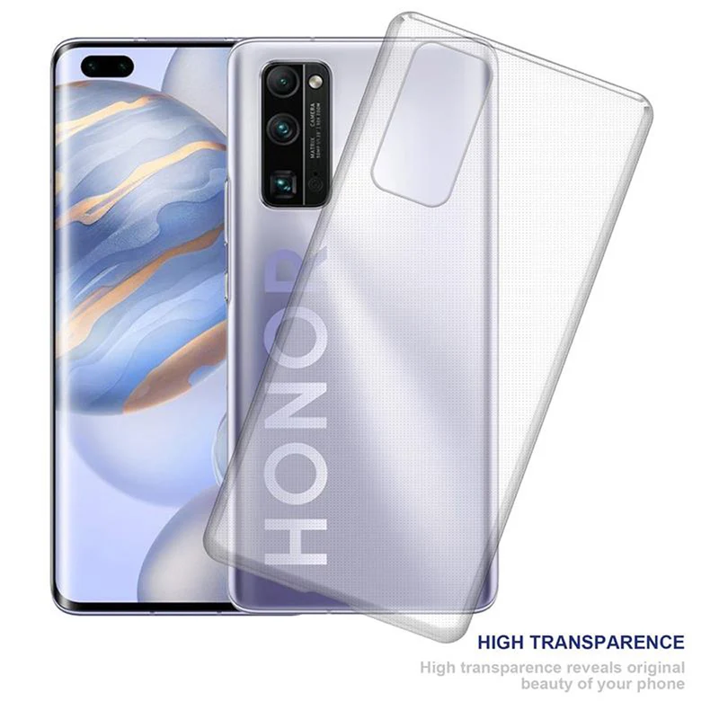 Cadorabo Hülle kompatibel mit Honor 30 PRO Schutzhülle aus flexiblem TPU Silikon