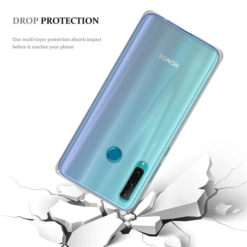 Cadorabo Hülle kompatibel mit Honor 20e Schutzhülle aus flexiblem TPU Silikon