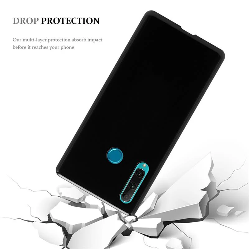 Cadorabo Hülle kompatibel mit Honor 20e Schutzhülle aus flexiblem TPU Silikon