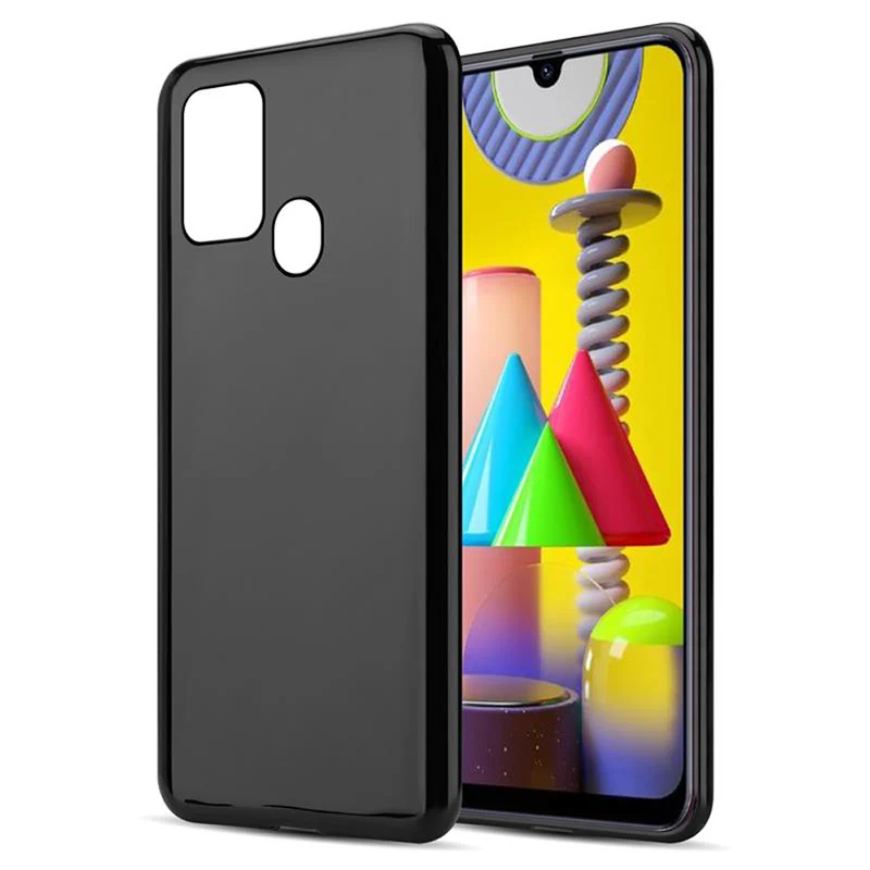Cadorabo Hülle kompatibel mit Samsung Galaxy M31 Schutzhülle aus flexiblem TPU Silikon
