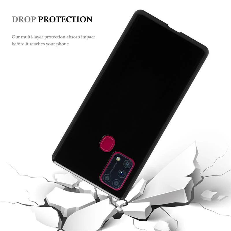Cadorabo Hülle kompatibel mit Samsung Galaxy M31 Schutzhülle aus flexiblem TPU Silikon