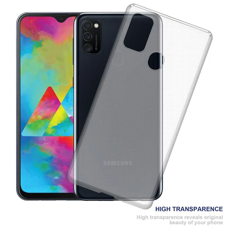 Cadorabo Hülle kompatibel mit Samsung Galaxy M21 / M30s Schutzhülle aus flexiblem TPU Silikon
