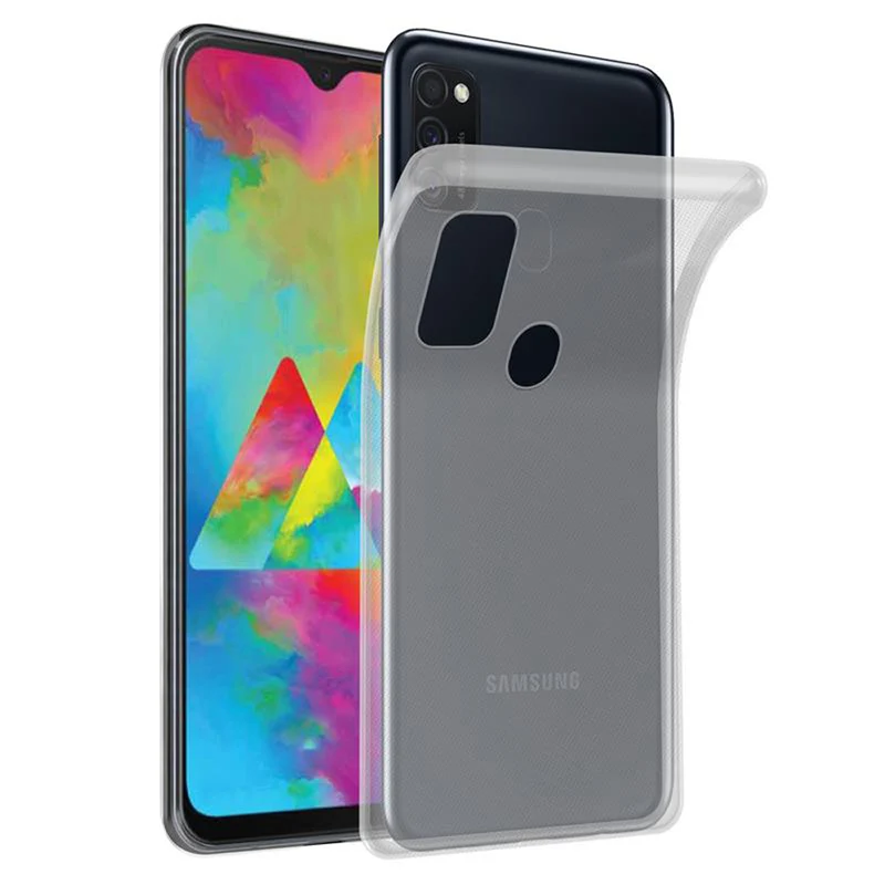 Cadorabo Hülle kompatibel mit Samsung Galaxy M21 / M30s Schutzhülle aus flexiblem TPU Silikon