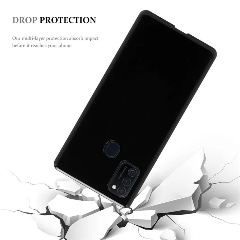 Cadorabo Hülle kompatibel mit Samsung Galaxy M21 / M30s Schutzhülle aus flexiblem TPU Silikon