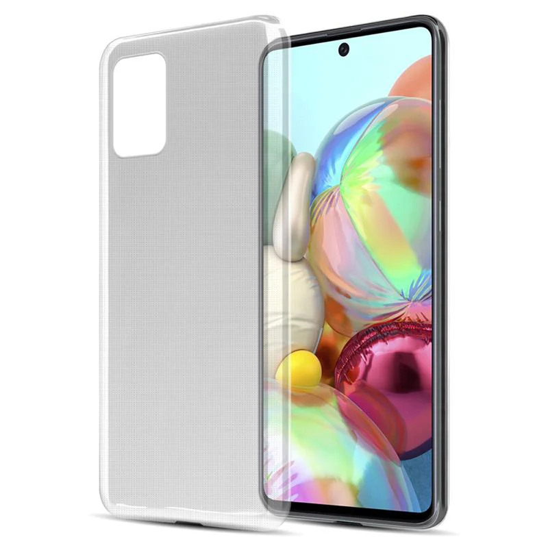 Cadorabo Hülle kompatibel mit Samsung Galaxy A71 5G Schutzhülle aus flexiblem TPU Silikon
