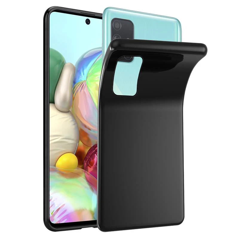 Cadorabo Hülle kompatibel mit Samsung Galaxy A71 5G Schutzhülle aus flexiblem TPU Silikon