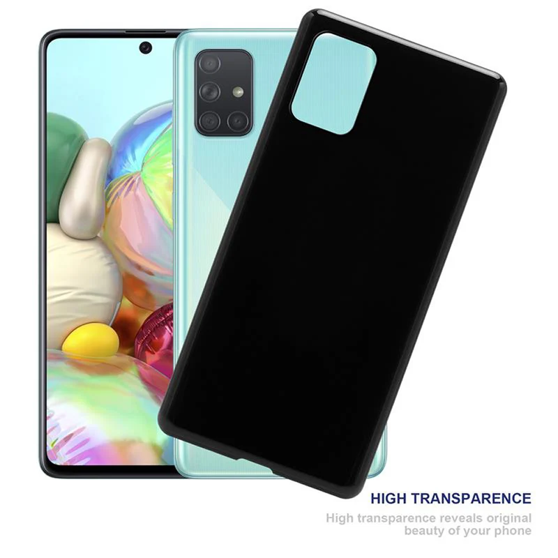 Cadorabo Hülle kompatibel mit Samsung Galaxy A71 5G Schutzhülle aus flexiblem TPU Silikon