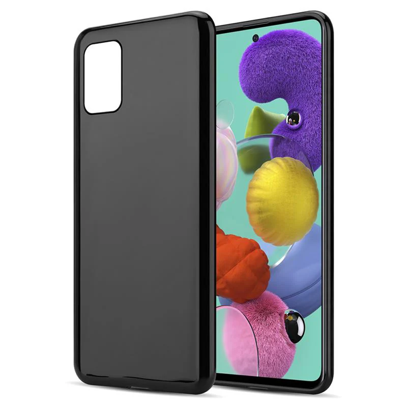 Cadorabo Hülle kompatibel mit Samsung Galaxy A51 5G Schutzhülle aus flexiblem TPU Silikon