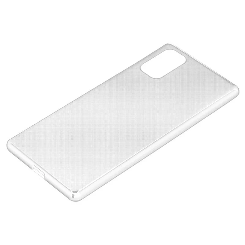 Cadorabo Hülle kompatibel mit Samsung Galaxy A41 Schutzhülle aus flexiblem TPU Silikon