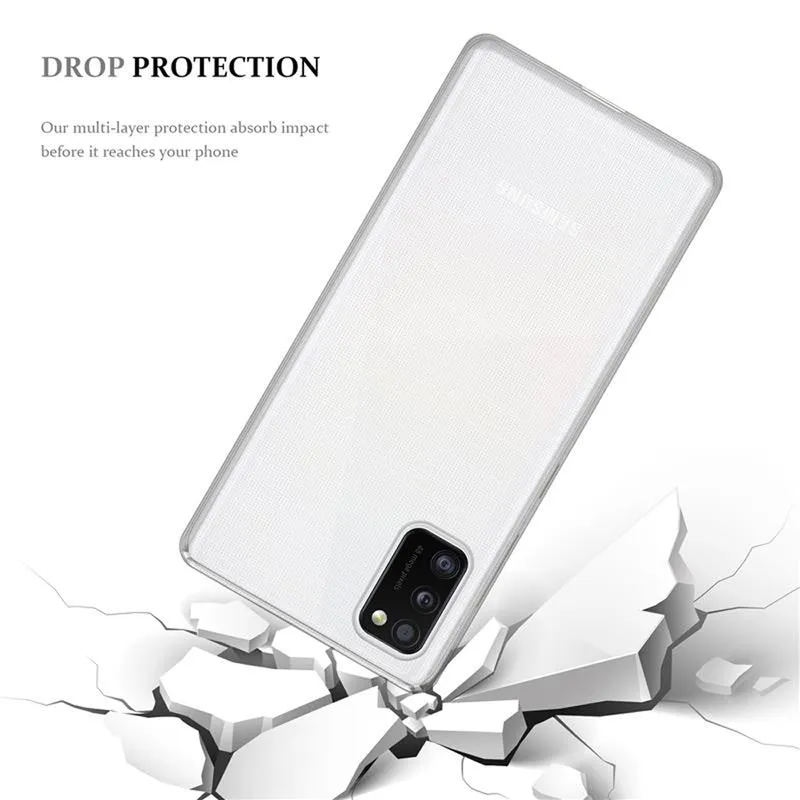 Cadorabo Hülle kompatibel mit Samsung Galaxy A41 Schutzhülle aus flexiblem TPU Silikon