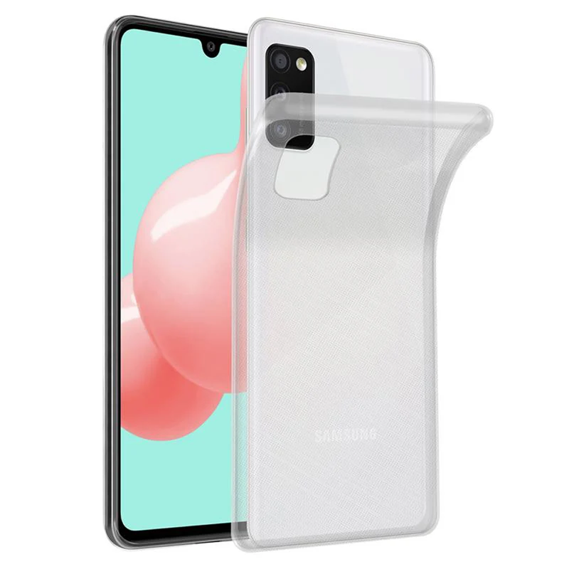 Cadorabo Hülle kompatibel mit Samsung Galaxy A41 Schutzhülle aus flexiblem TPU Silikon